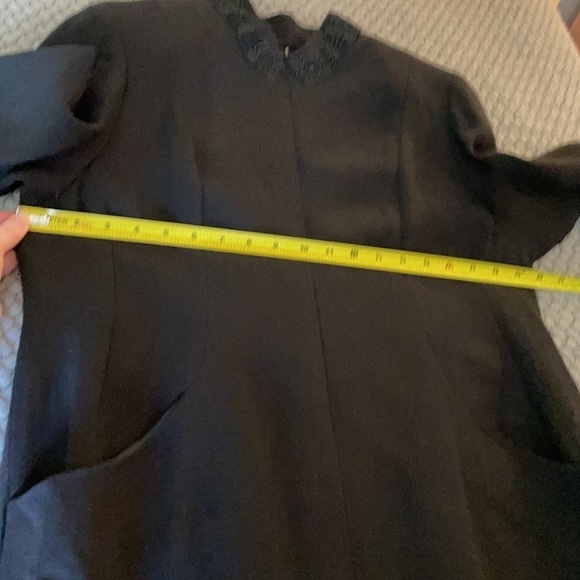 Marisa Minicucci Black Long Sleeve Zip Up Dress - Picture 15 of 16